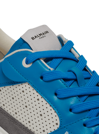Baskets b-court flip en cuir de veau et cuir suédé - Gris