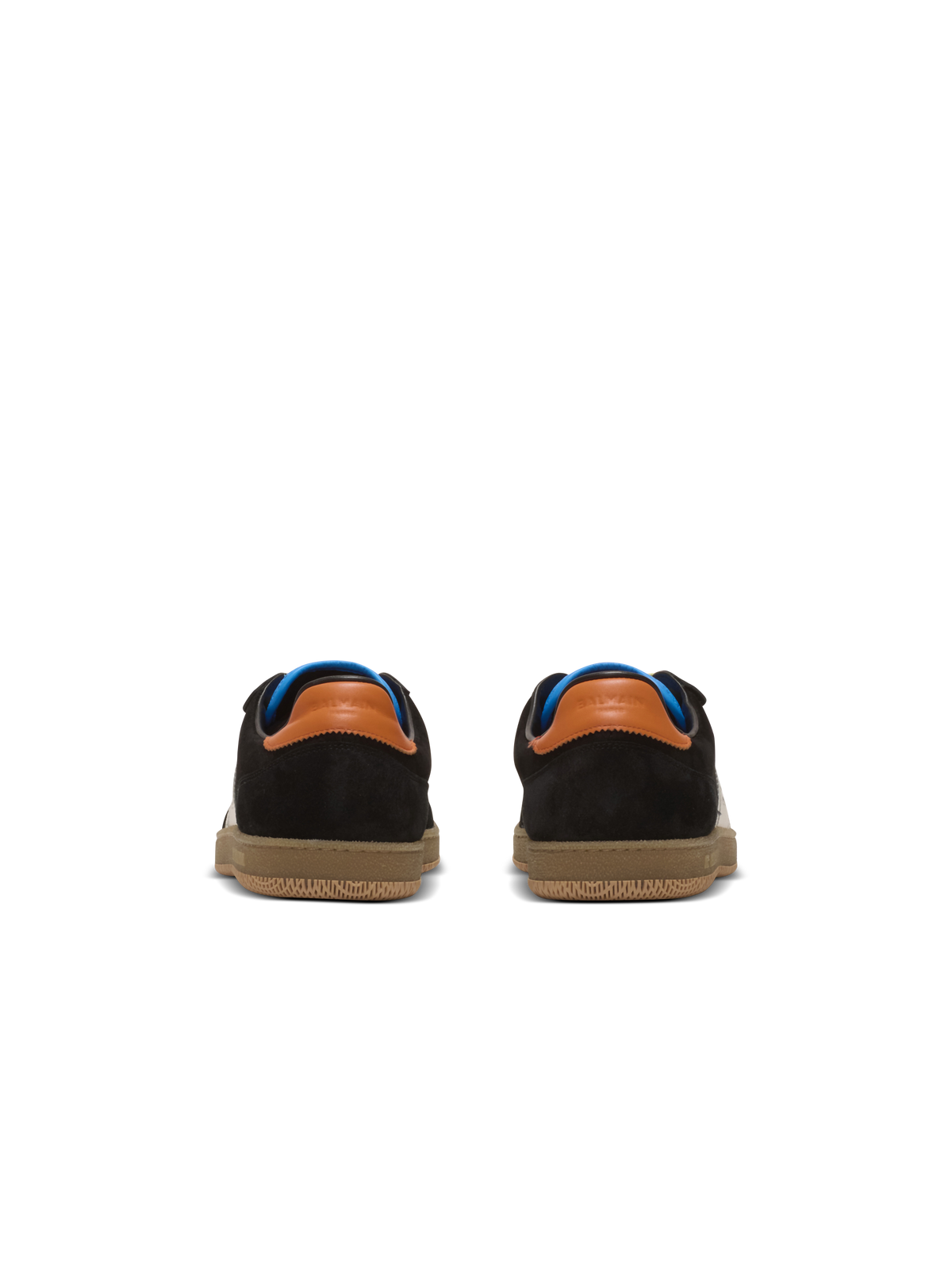 Baskets swan en cuir de veau et cuir suédé - Multicolore