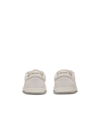 Baskets balmain swan en cuir de veau et cuir suédé - Blanc