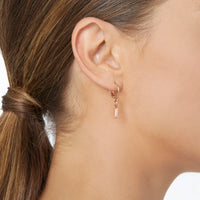 Charm Lettre I Symbols en or rose 9K - Or Rose