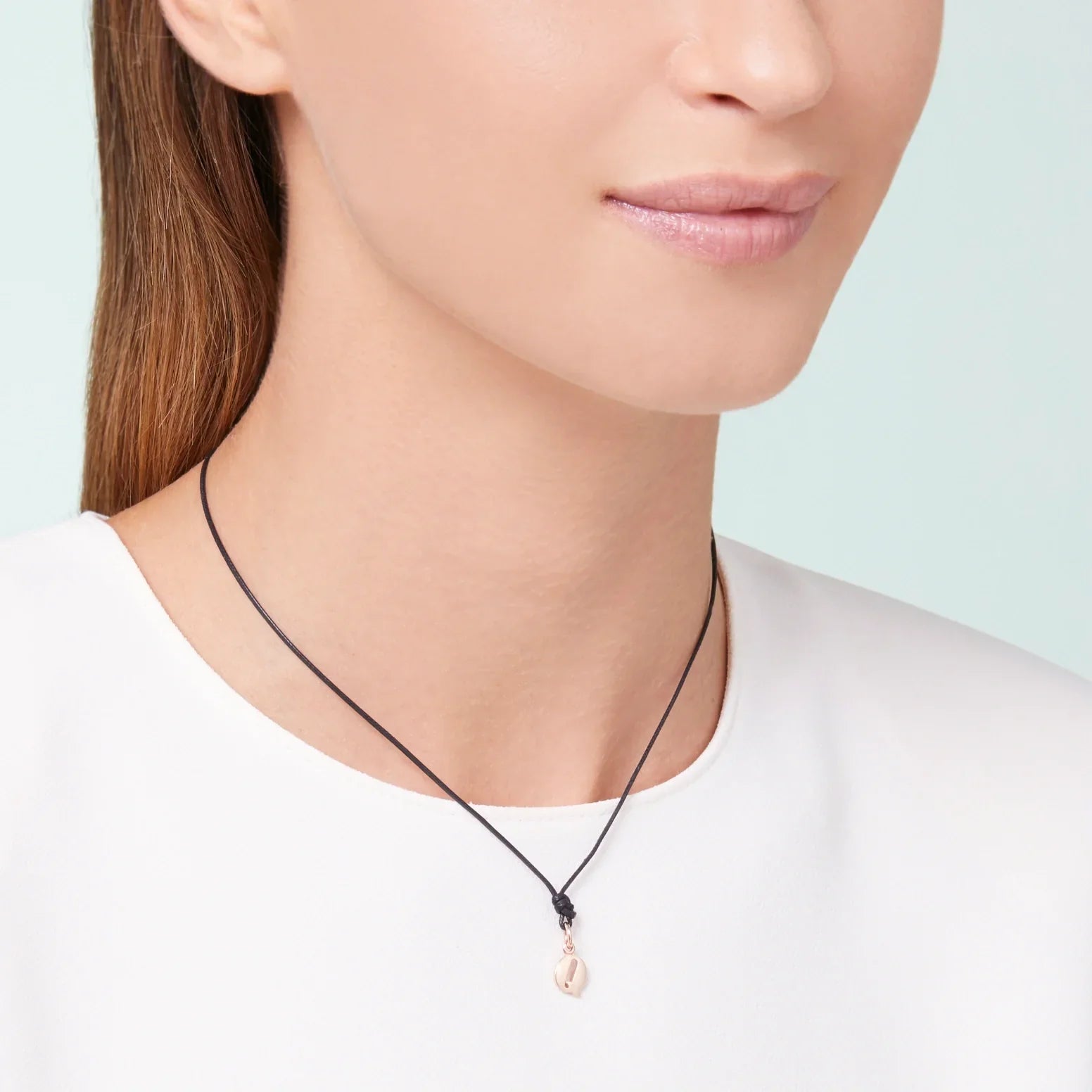 Charm Lettre Q en or rose 9K - Or Rose