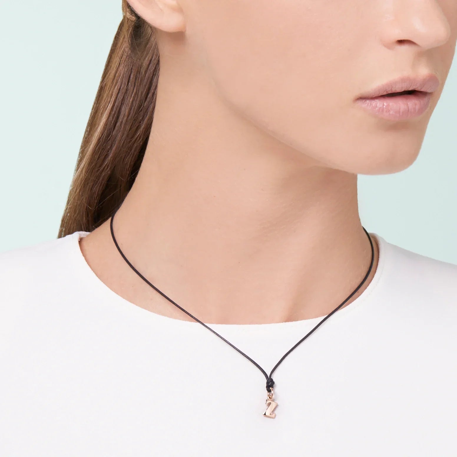 Charm Lettre Z en or rose 9K - Or Rose