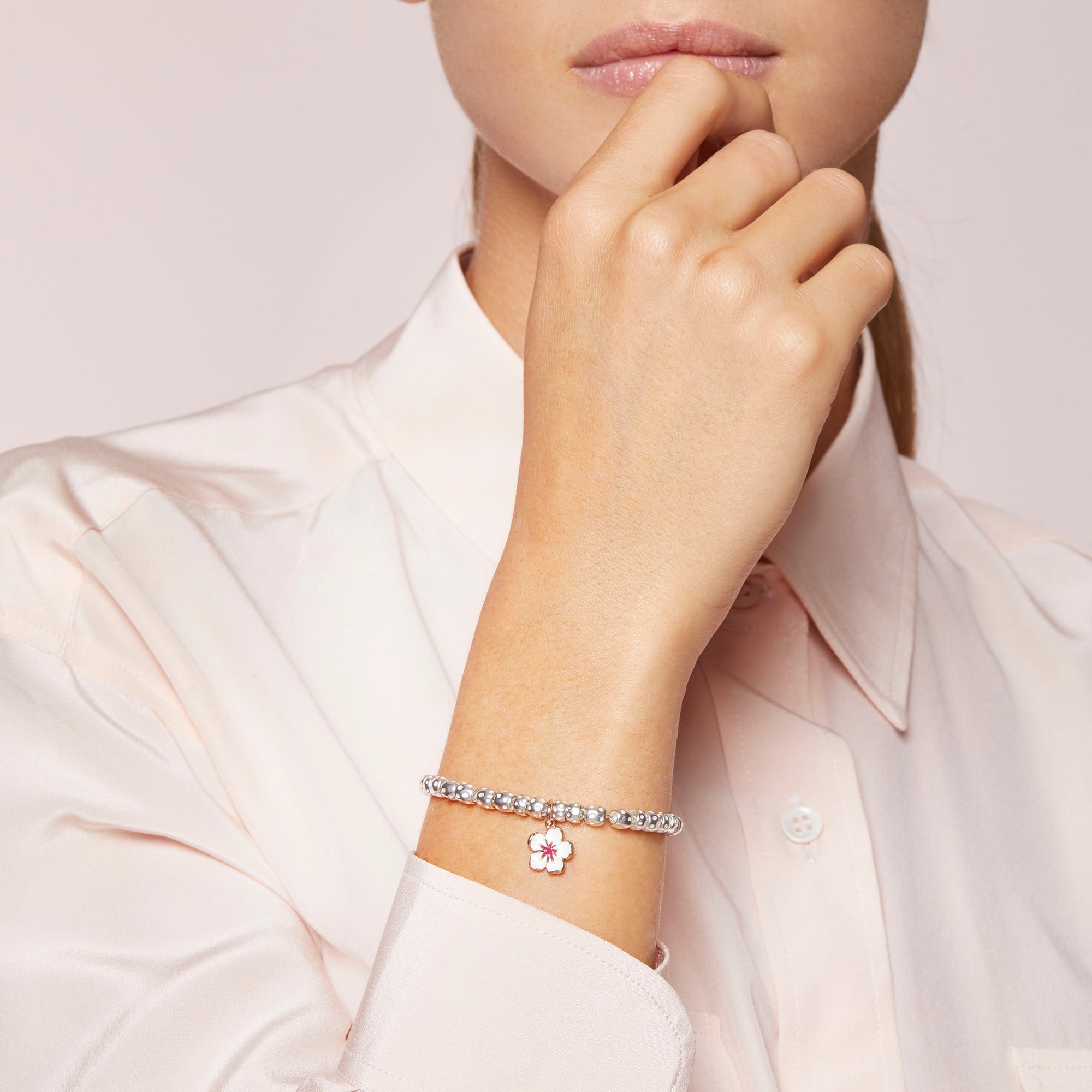 Charm Dodo Nature en or rose 9K et émail - Or Rose