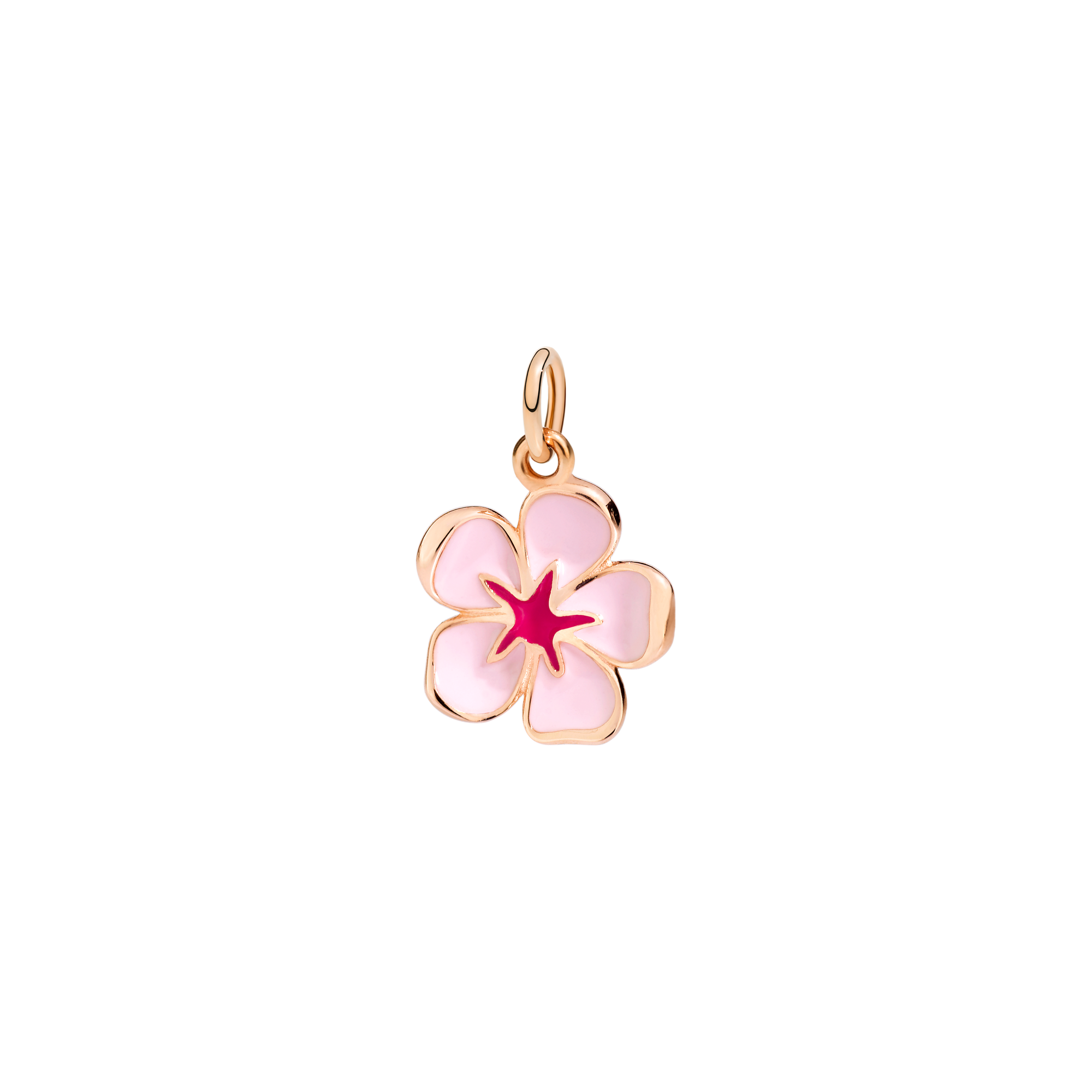Charm Dodo Nature en or rose 9K et émail - Or Rose