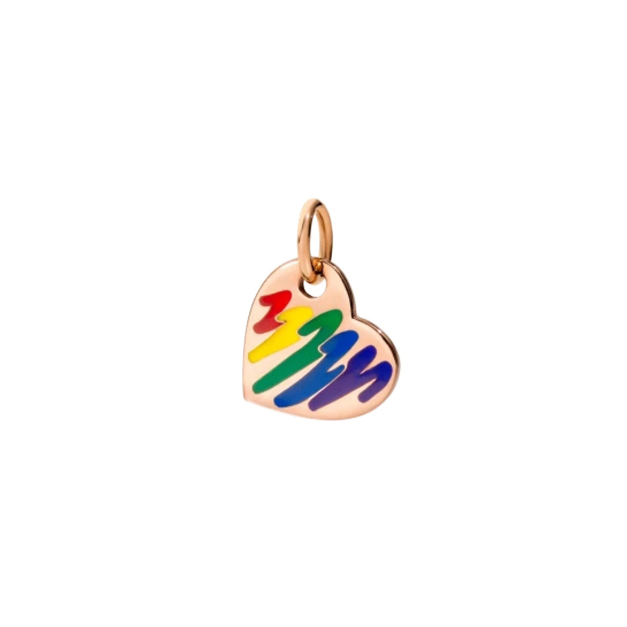 Charm Cuore en or rose 9K - Or Rose