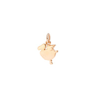 Charm Dodo Nature en or rose 9K - Or Rose