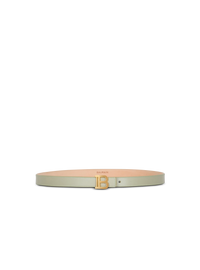 Ceinture b-belt en cuir - Olive