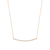 PrixTroca:560€_VentesTroca:1_QtyTroca:1_ST:100%_Collier Graphique en Or rose 18K serti de diamants - Rose