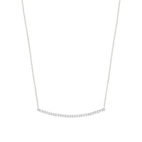 COLLIER GRAPHIQUE OR BLANC
