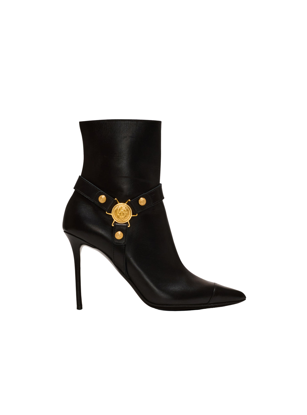 Eva 95 leather ankle boots - Black