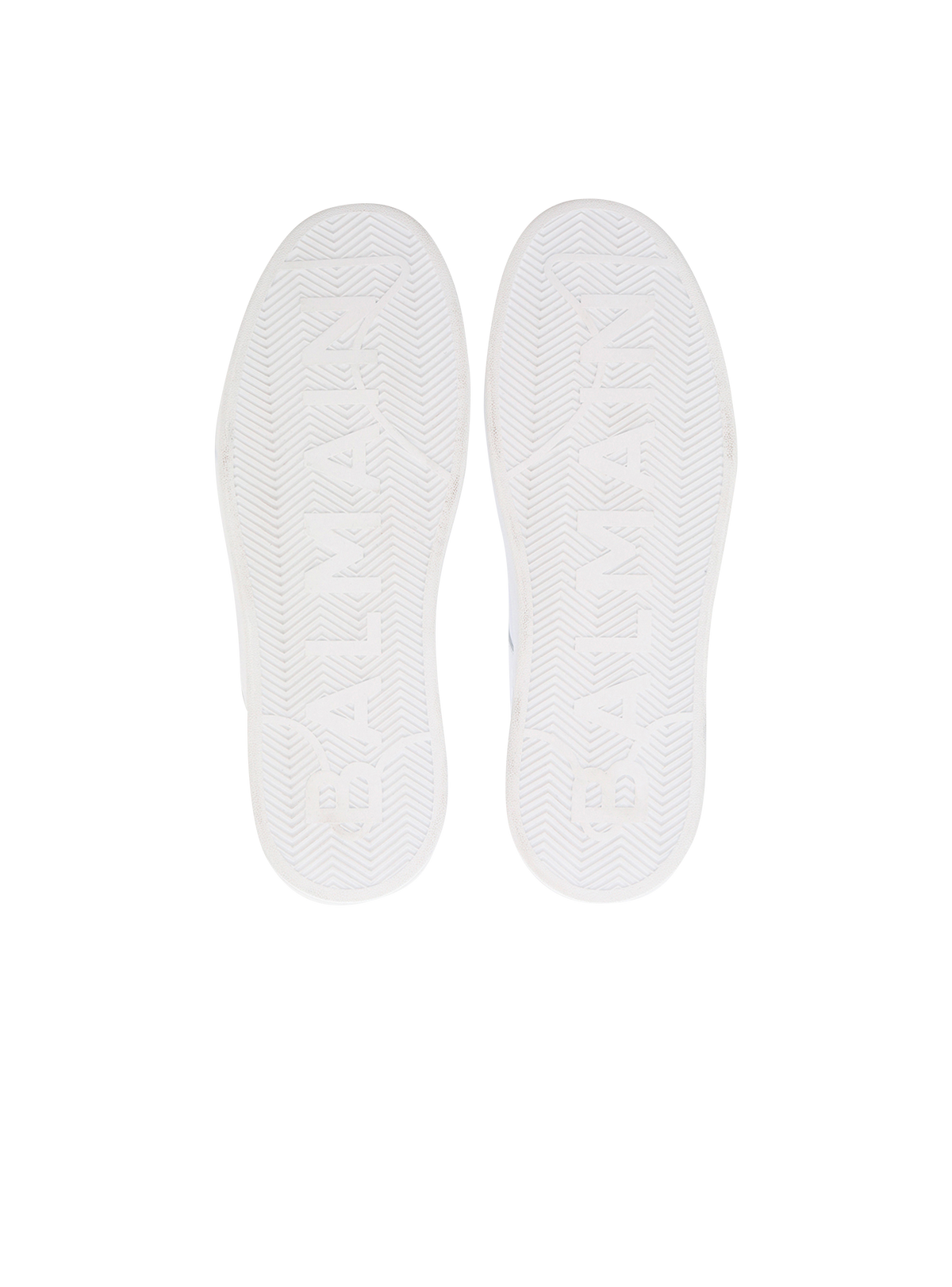 Baskets b-court en cuir de veau - Noir & Blanc