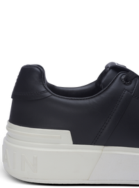 Baskets b-court en cuir de veau - Noir & Blanc