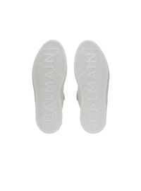 Baskets b-court flip en cuir de veau - Blanc & Or