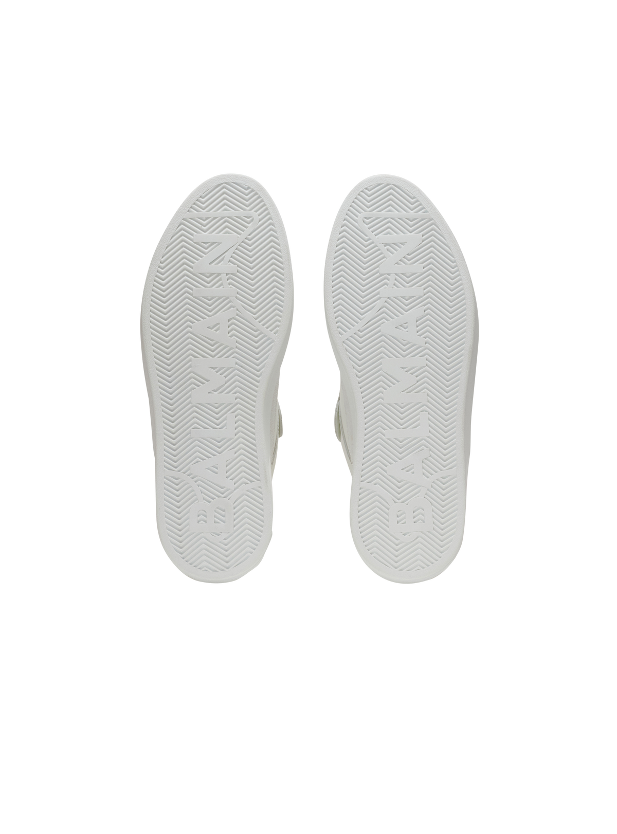 Baskets b-court flip en cuir de veau - Blanc & Or