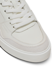Baskets b-court flip en cuir de veau - Blanc & Or