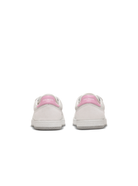 Baskets balmain swan en cuir de veau et cuir suédé - Rose