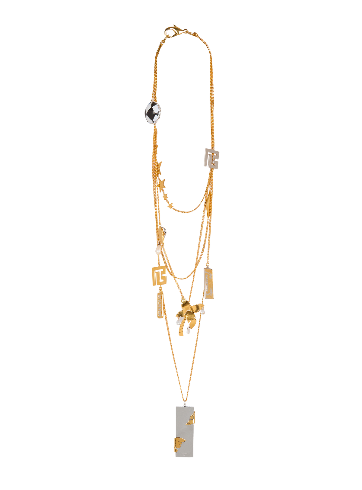 Sautoir à pendentifs miami - Or