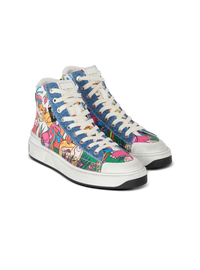 Disney x balmain : the lion king - baskets b-court high top imprimées enfant précoce - Multicolore