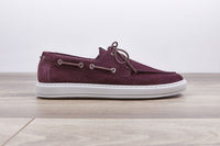13qty NEW / Sneakers DOCK VEAU VELOURS SMASH - Merlot