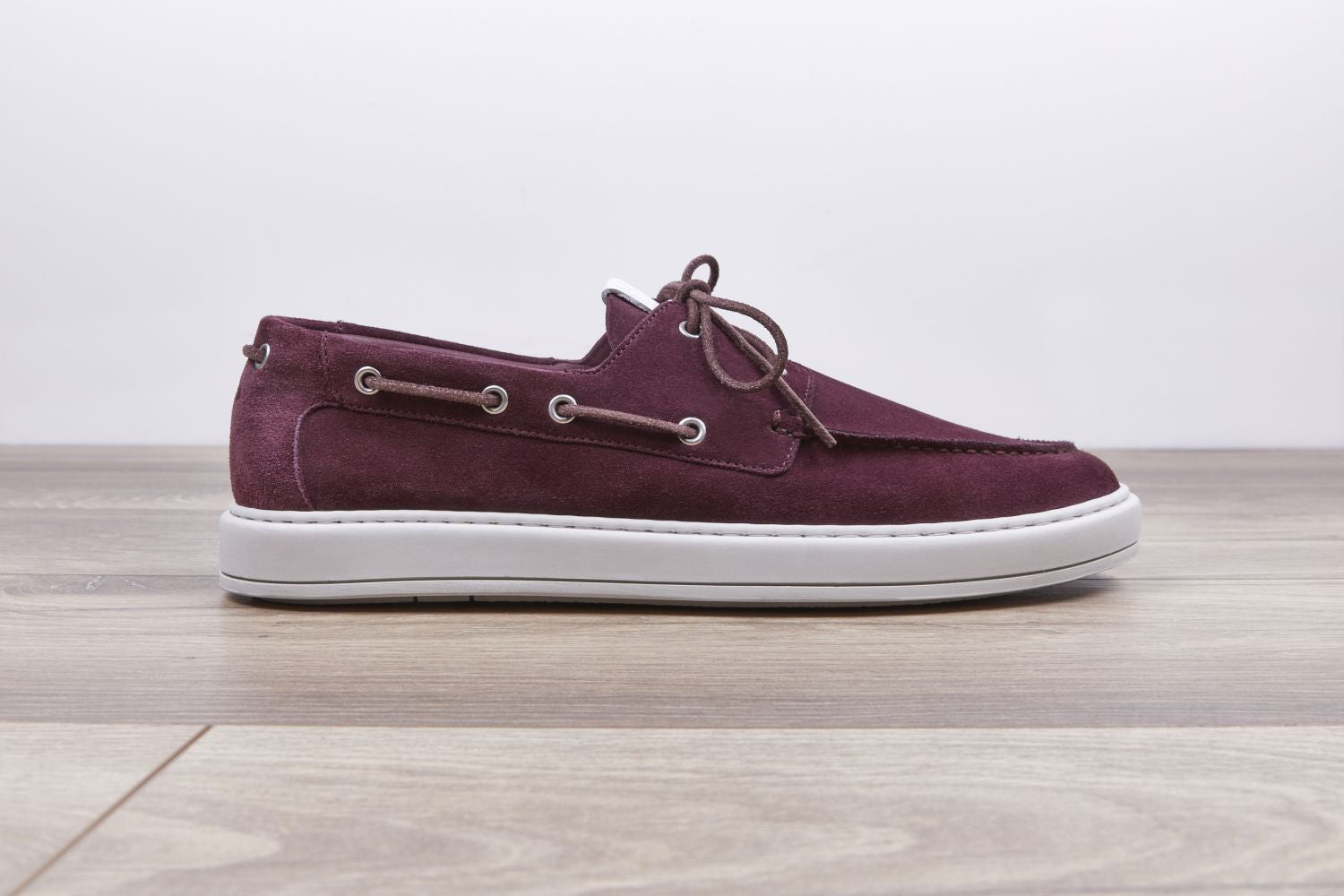 13qty NEW / Sneakers DOCK VEAU VELOURS SMASH - Merlot