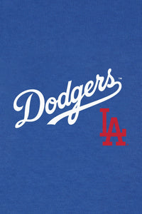 Pull à col rond Dodgers Serif - Bleu & Blanc