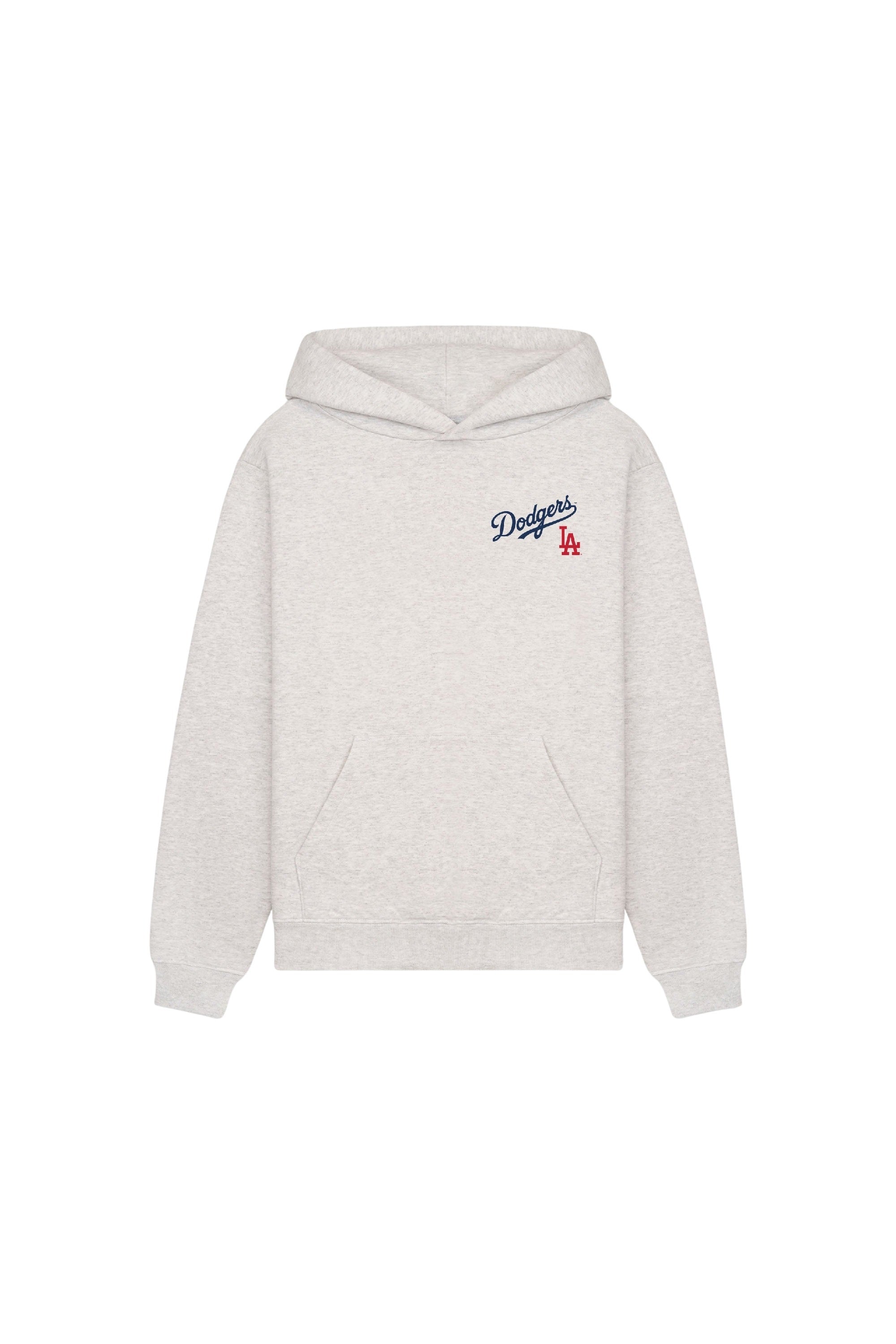 Sweat à capuche Dodgers Serif à poche - Heather Gray