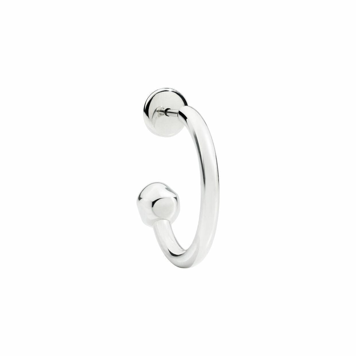 Mono boucle d'oreille Pepita en argent - Argent