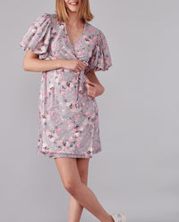 Robe Dorcas en dentelle - Vapor Smoke
