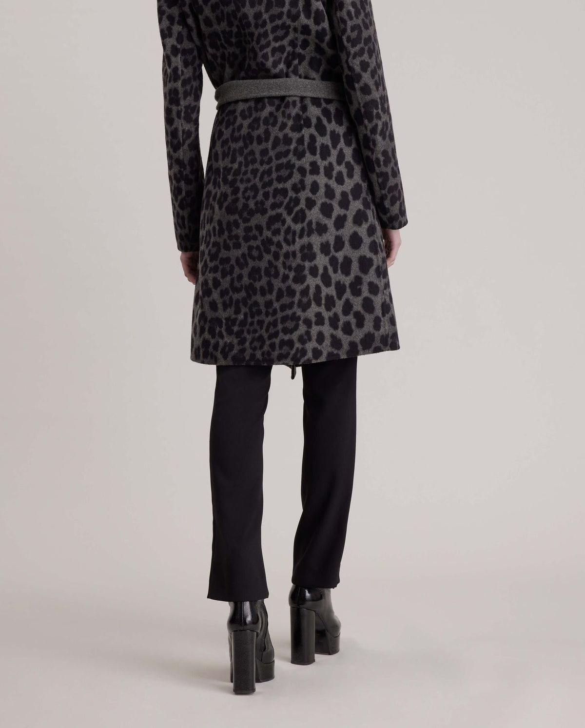 Manteau Dordogne en laine - Anthracite