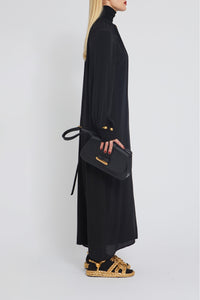 Robe Doris coupe longue - Black