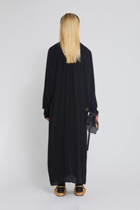 Robe Doris coupe longue - Black