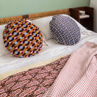 Coussin Bomboloni en velours - Multicolore