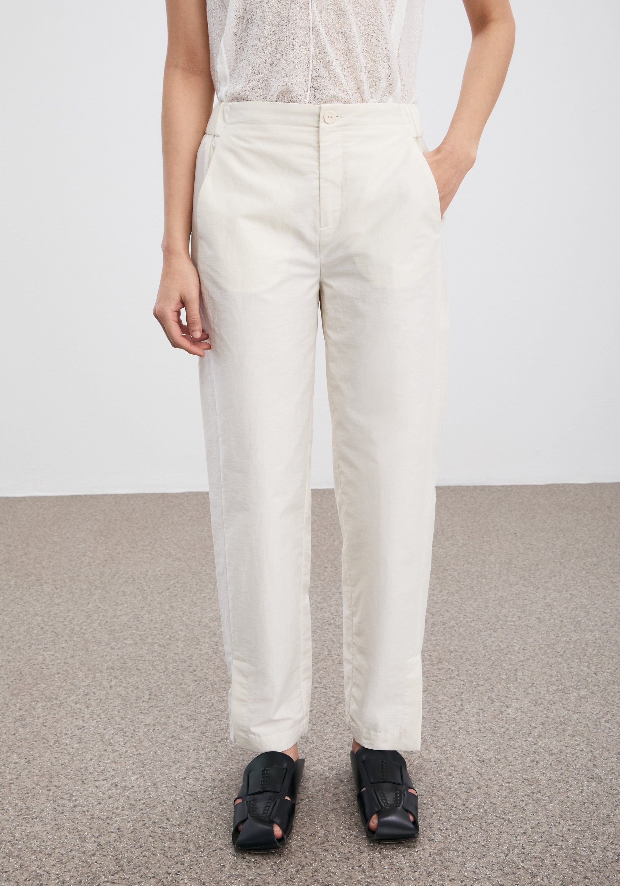 Pantalon droit Dover - Off White