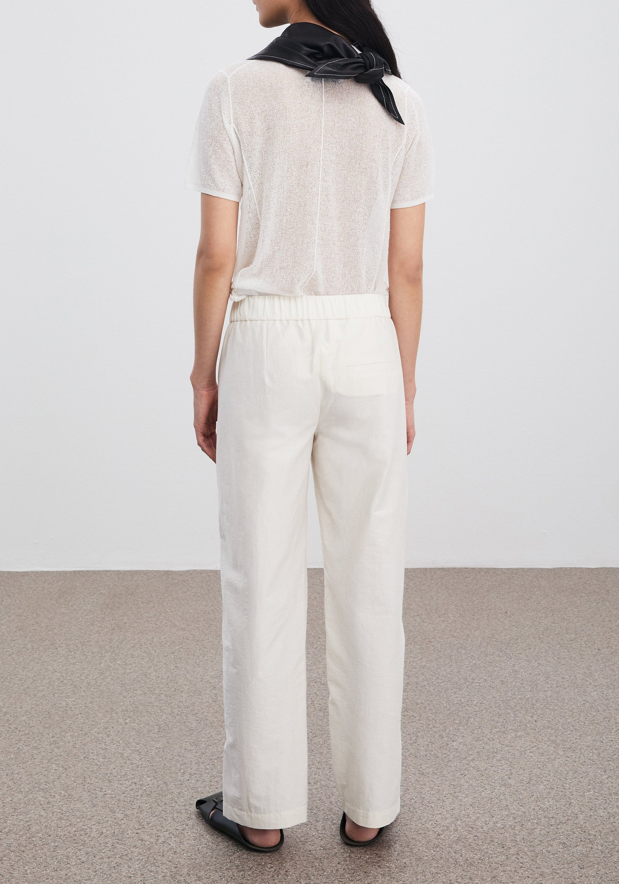Pantalon droit Dover - Off White
