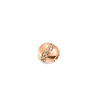 Charm Pepita en or rose 9K et diamants - Or Rose