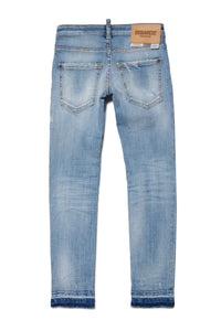 Blue Denim Pantalon - Blue Denim