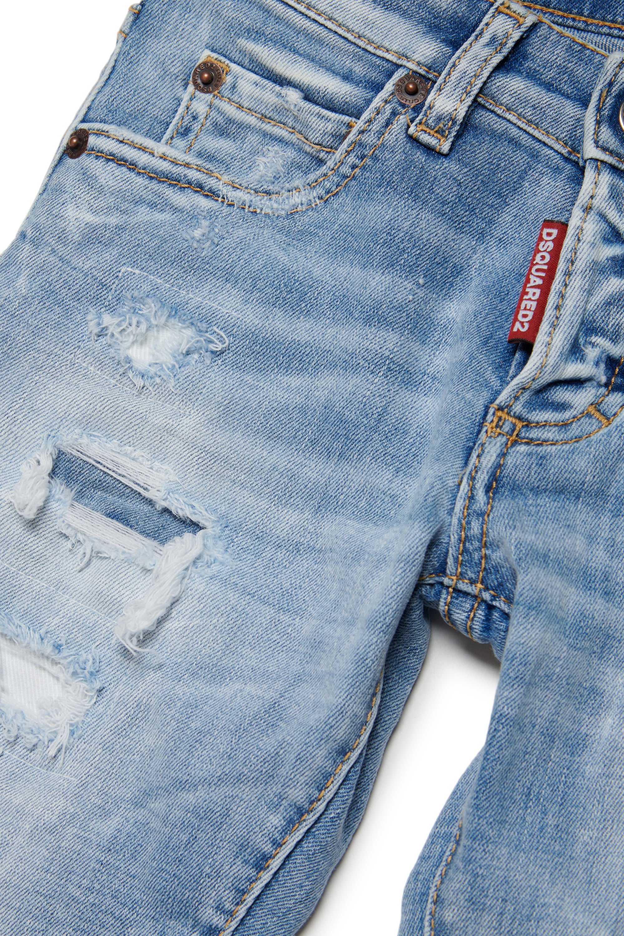 Blue Denim Pantalon - Blue Denim