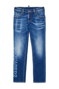 Blue Denim Pantalon - Blue Denim