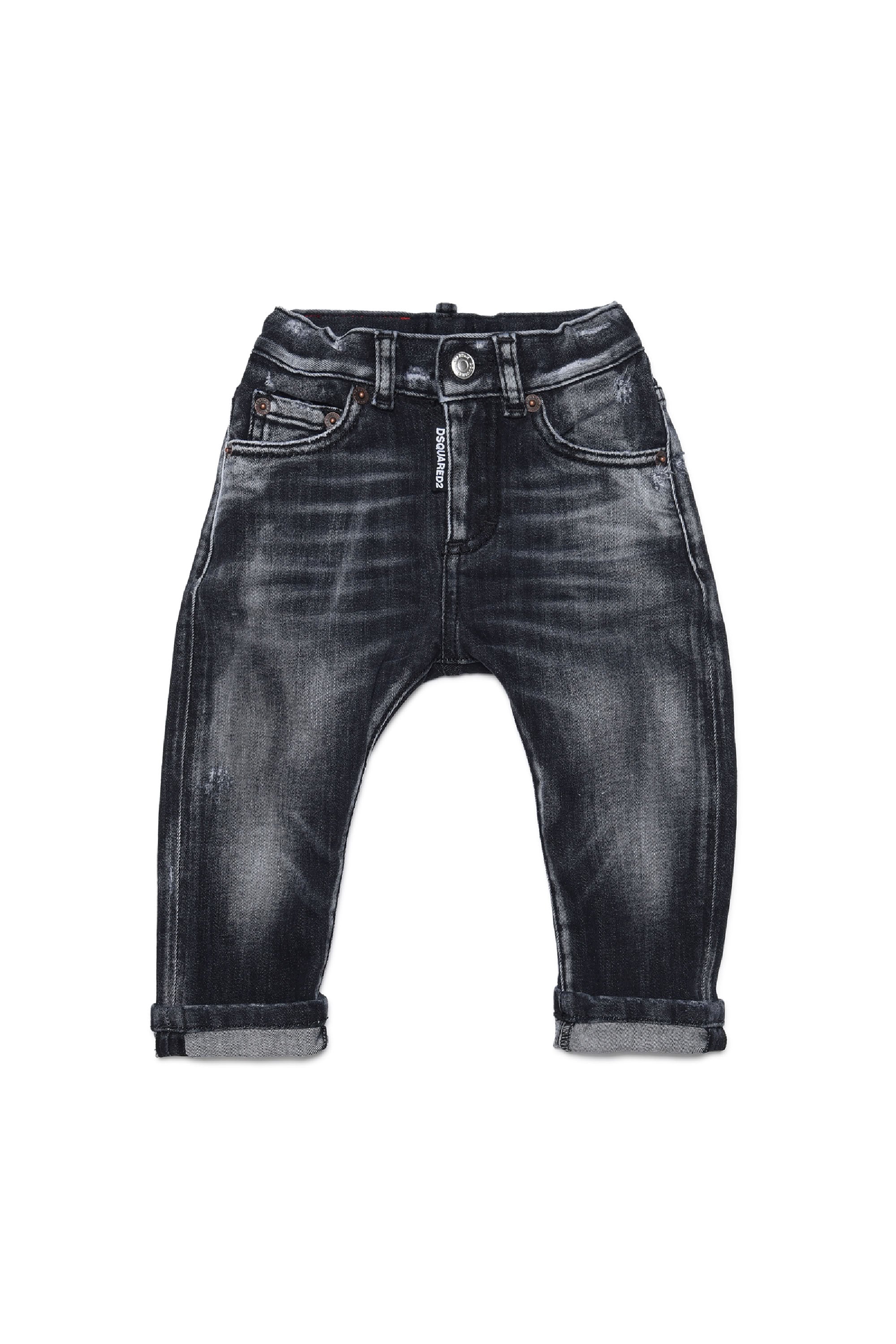 Pantalon délavé en denim - Denim Black