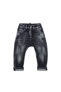 Pantalon délavé en denim - Denim Black