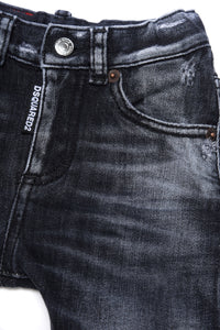 Pantalon délavé en denim - Denim Black