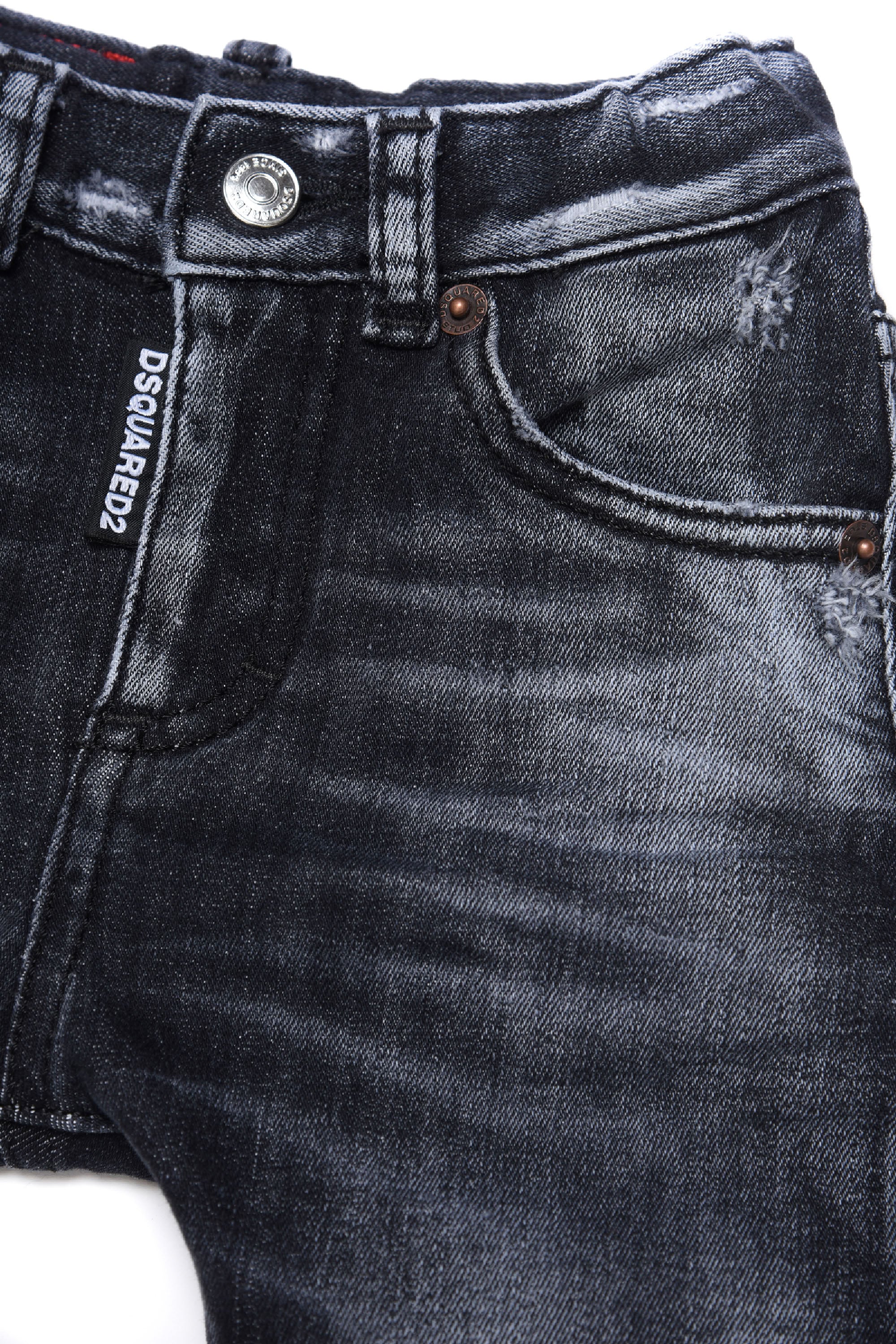 Pantalon délavé en denim - Denim Black