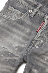 Pantalon délavé en denim - Denim Black