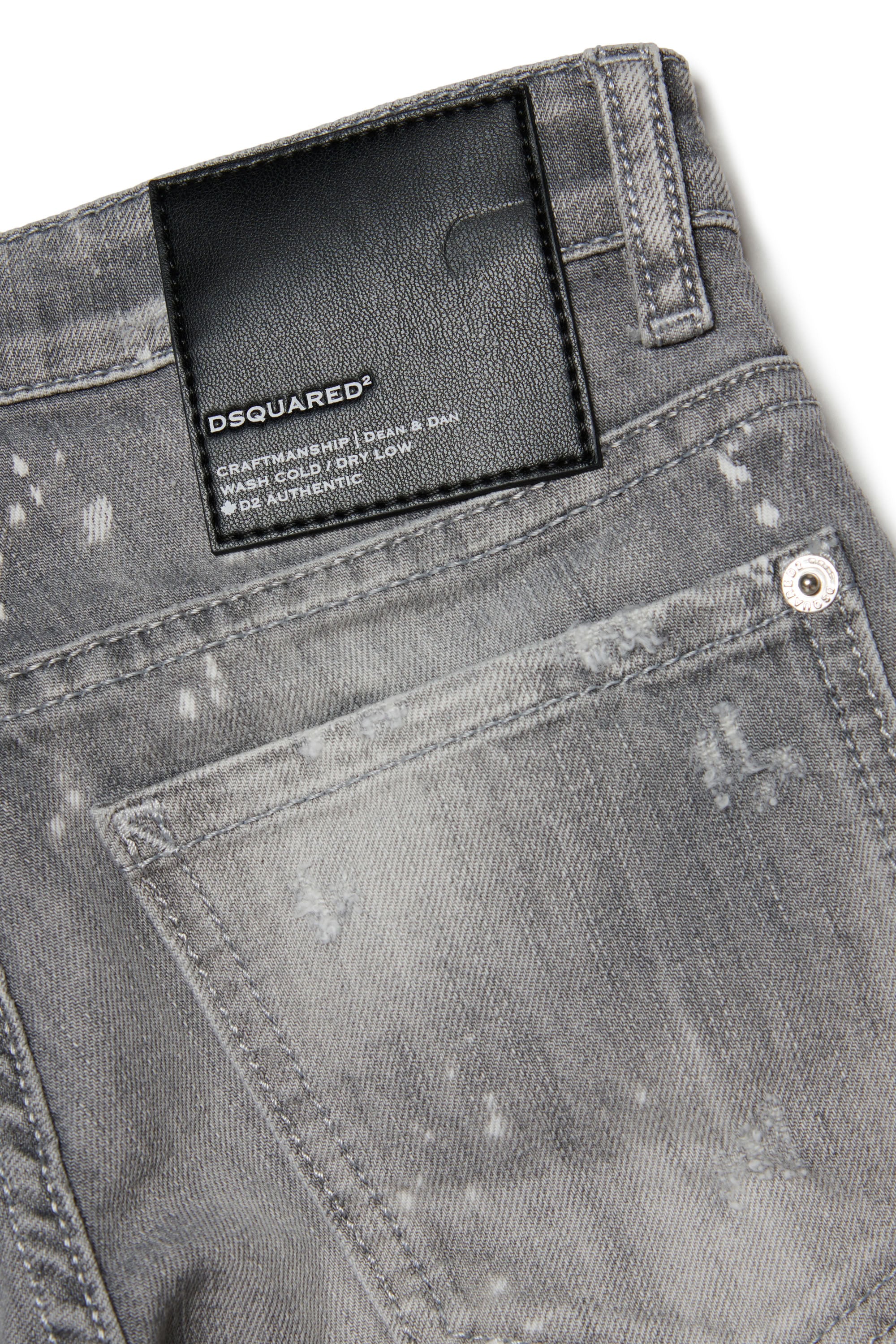 Pantalon délavé en denim - Denim Black