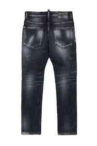 Pantalon délavé en denim - Denim Black