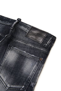 Pantalon délavé en denim - Denim Black