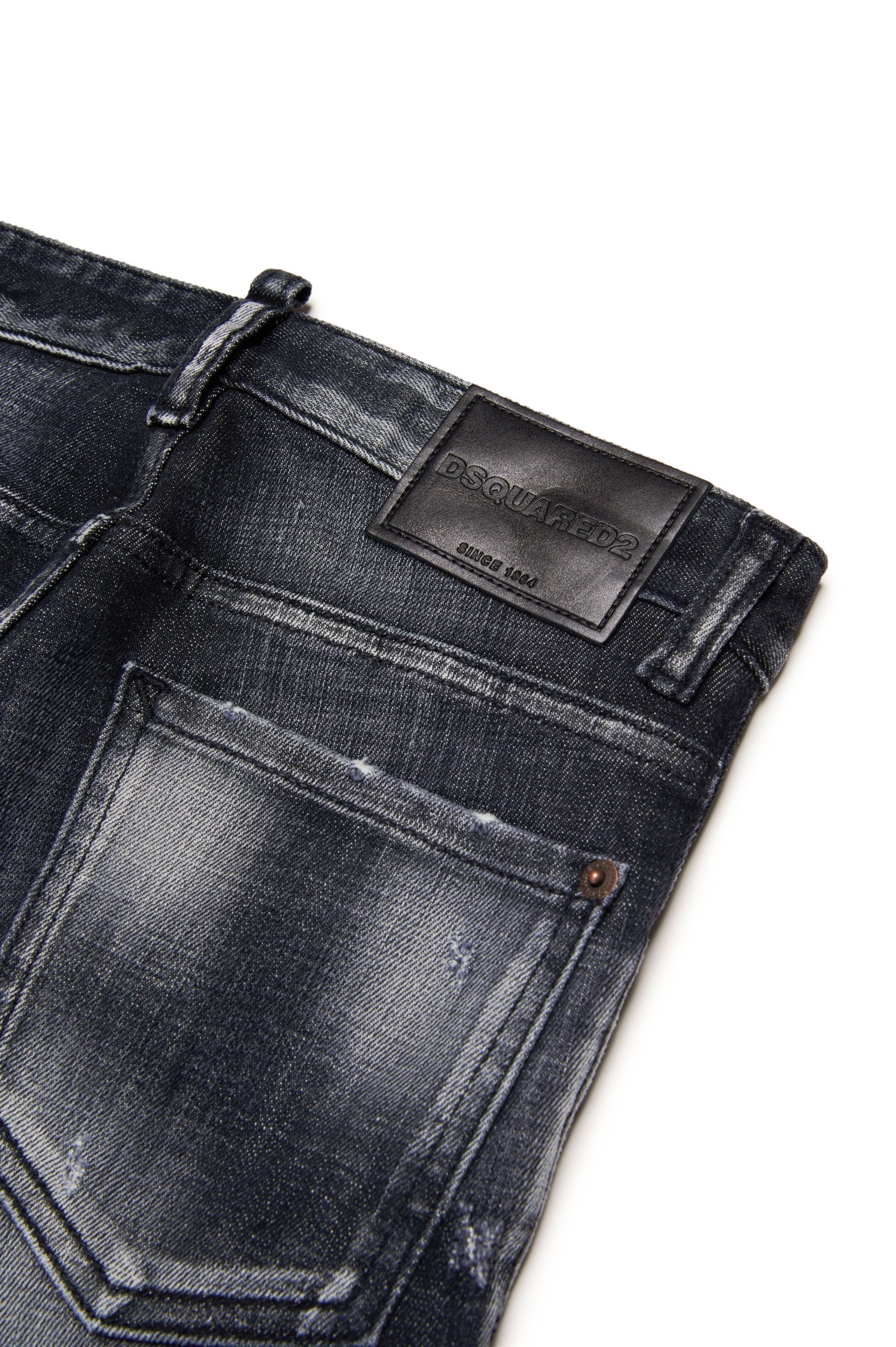Pantalon délavé en denim - Denim Black