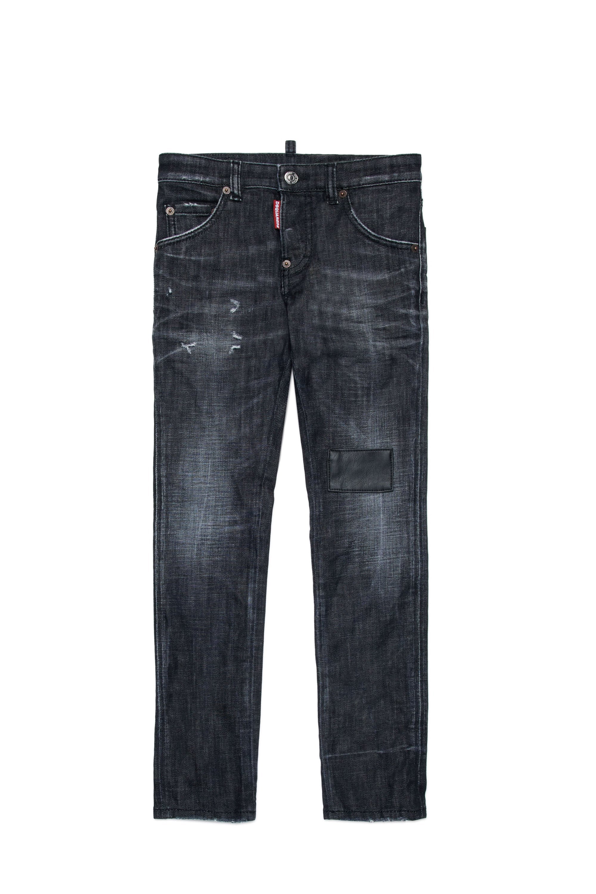Pantalon délavé en denim - Denim Black