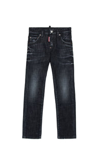 Pantalon délavé en denim - Denim Black