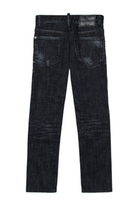 Pantalon délavé en denim - Denim Black